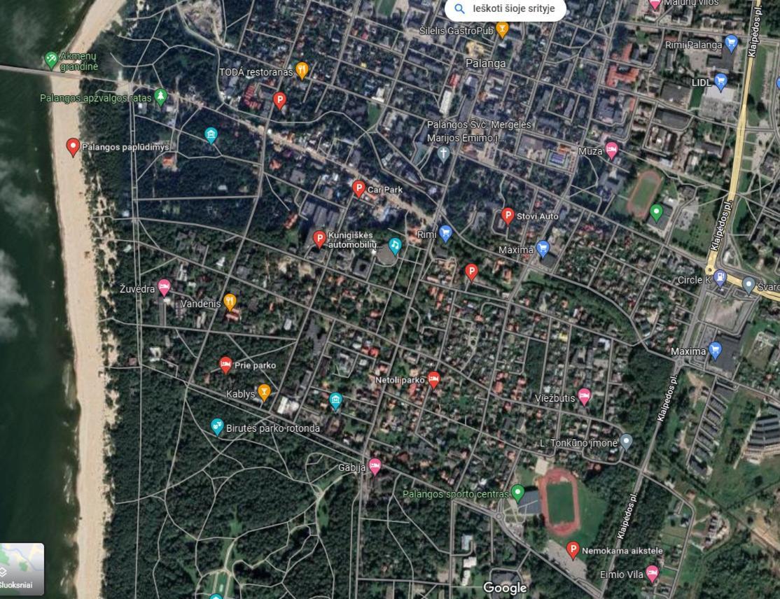 S.Neries Butas Apartment Palanga Ngoại thất bức ảnh