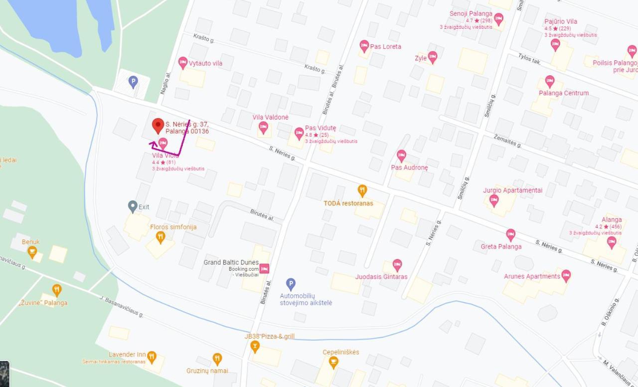 S.Neries Butas Apartment Palanga Ngoại thất bức ảnh